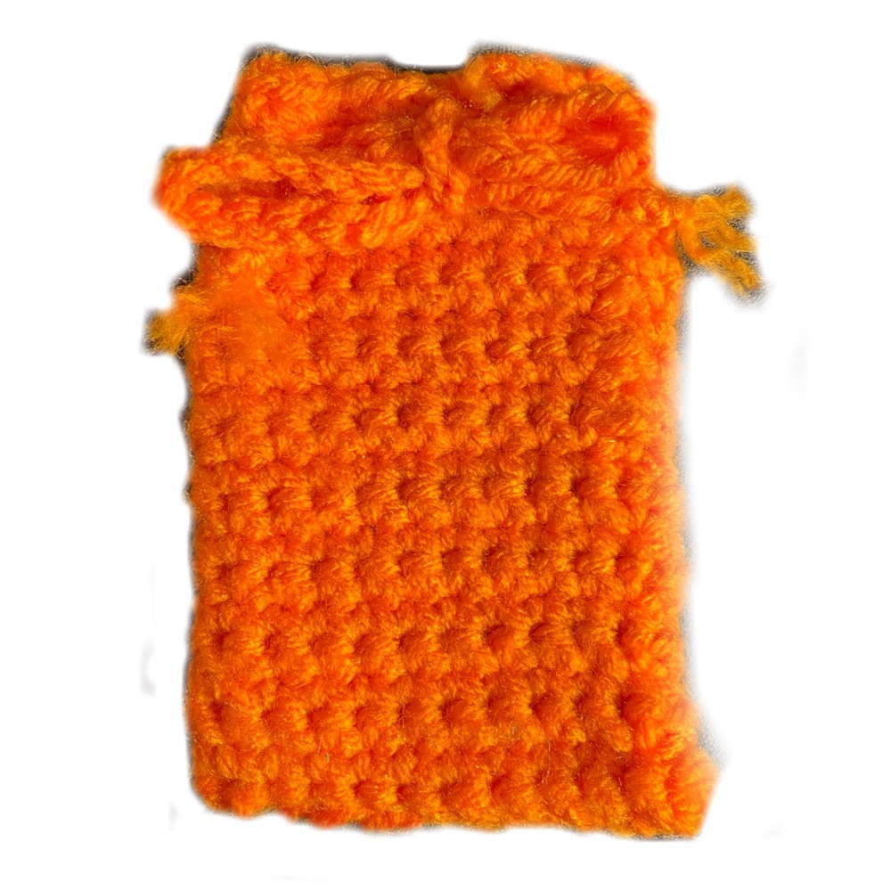 Medium Orange Dice Bag